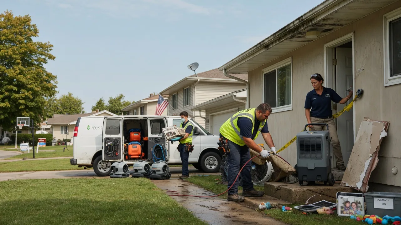 Water Damage Restoration in Melvin, TX near me